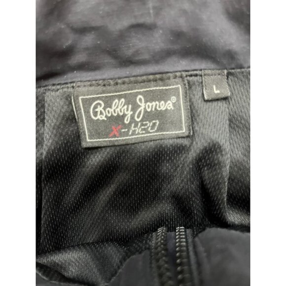 Bobby Jones Pullover Performance Jacket X-H20 Black L - Picture 2 of 5